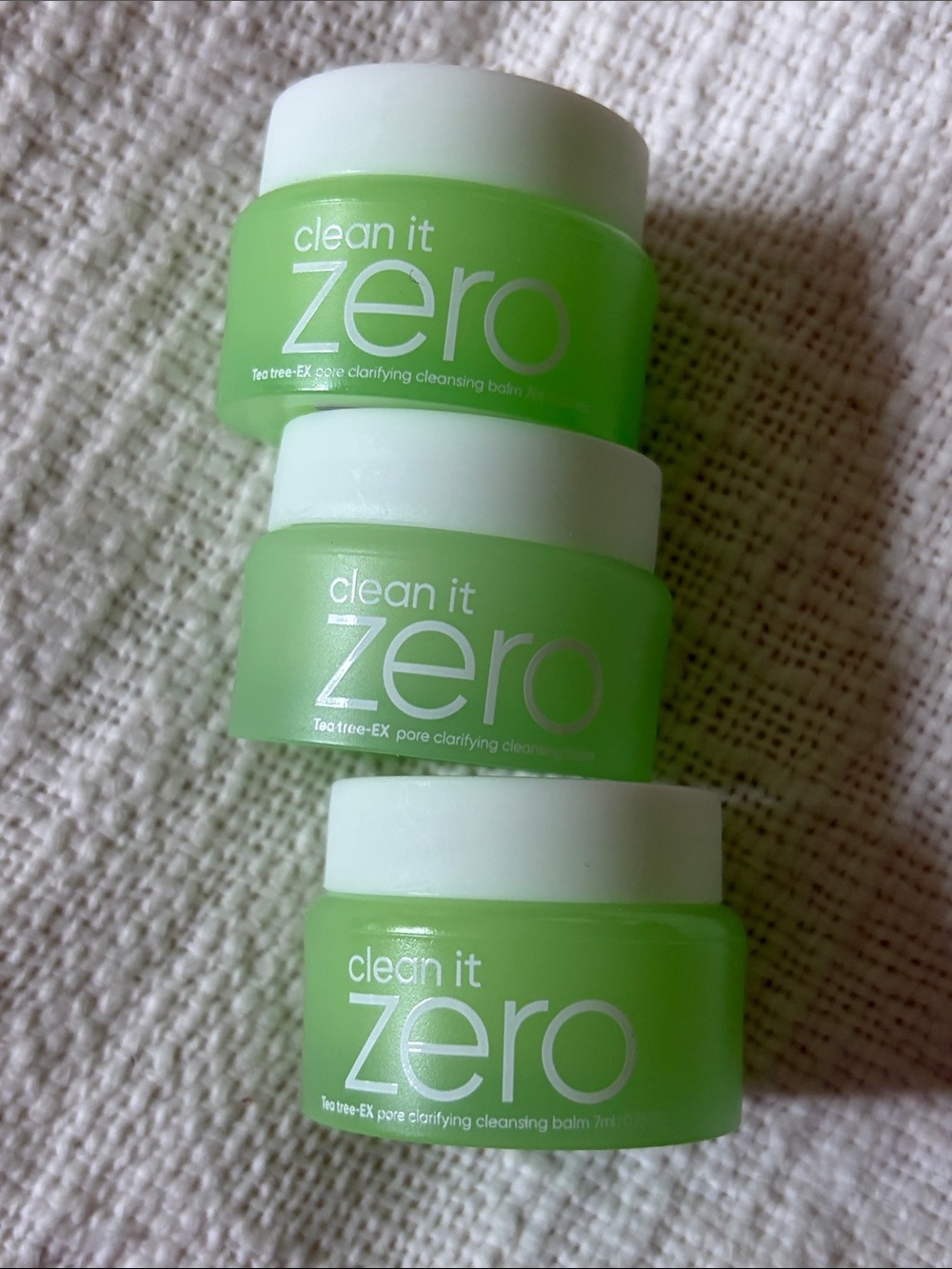 ⭐️ 5 for $20 - 3 New Clean It Zero Pore Clarifying Cleansing Balm Minis
